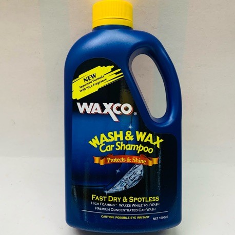 WAXCO WASH & WAX CAR SHAMPOO 1000ML