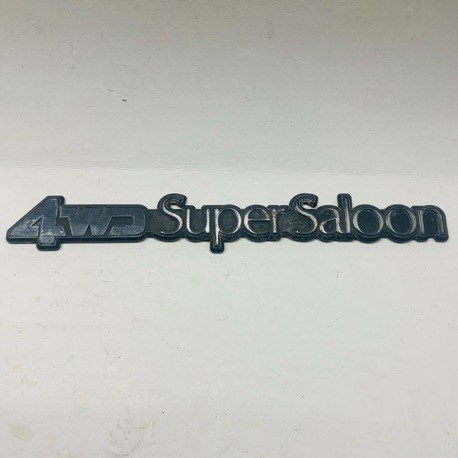 EMBLEM NISSAN 4WD SUPER SALOON