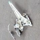 REAR DOOR REGULATOR & MOTOR TOYOTA AE100 COROLLA LH