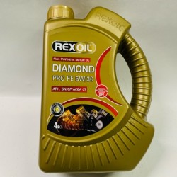 REXOIL 5W-30 FE DIESEL WITH DPF FULL SYNTHETIC ENGINE OIL GALLON 4L