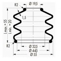 CV OUTER AXLE BOOT RUBBER NISSAN TIIDA HR15 C11 Y12 E12