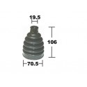 NISSAN MARCH K12 CV OUTER AXLE BOOT RUBBER