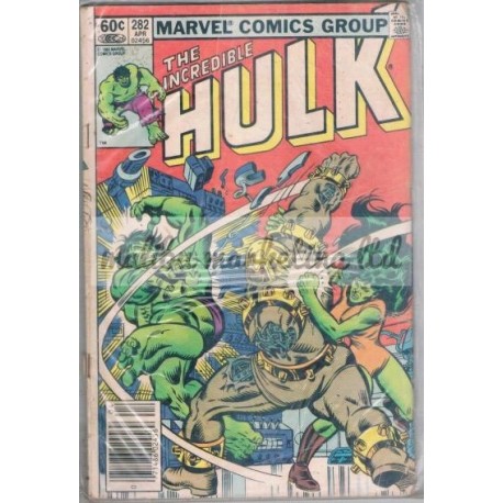 HULK 1962 NO.282 NEWS STAND