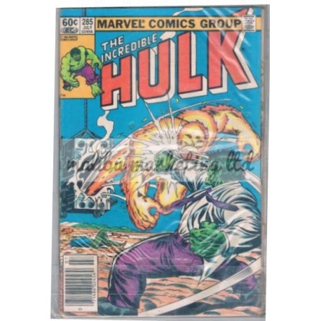 HULK 1962 NO.285 NEWS STAND