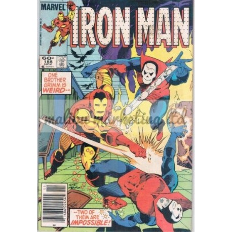 IRON MAN 1968 NO.188 NEWS STAND