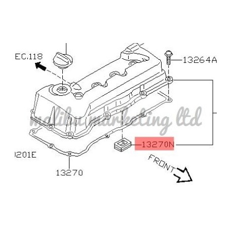 TAPPET COVER SEAL KIT