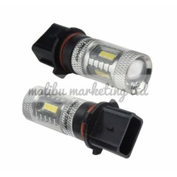 LED P13W PSX26W 15W BULB PAIR