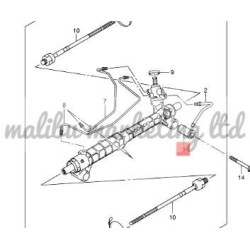 AE80, EE90, AE92 LS STEERING RACK CLAMP RUBBER