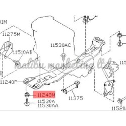 CROSS MEMBER BUSHING NISSAN SENTRA B15 FRONT