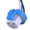 9007 9004 HB1 HB5 High Temperature Ceramic Male Wire Harness Extension Socket