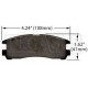 REAR DISC PADS MITSUBISHI GALANT VRG ISUZU TROOPER