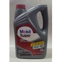 MOBIL SUPER 10W-30 SYNTHETIC BLEND ENGINE OIL 5 QT GALLON