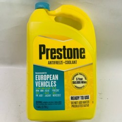 PRESTONE ANTIFREEZE COOLANT EUROPEAN GALLON TEAL