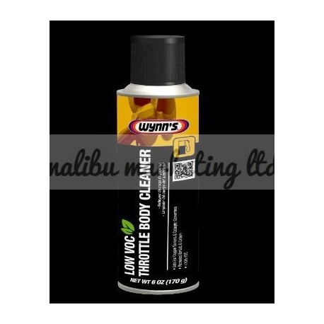 WYNNS THROTTLE BODY CLEANER LOW VOC 6 OZ