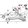 NISSAN WINGROAD Y11 SENTRA B15 ALMERA N16 CRADLE BUSHING KIT POLYURETHANE