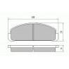 MAZDA 323 RWD DISC PADS