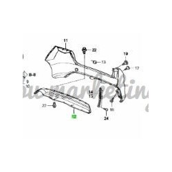 MITSUBISHI L200 '92 FRT BUMPER REINFORCEMENT