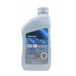 HONDA 0W-16 ENGINE OIL QT