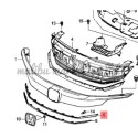 TIIDA GRILLE LH 2004-2007