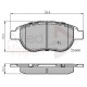 PEUGEOT 307 FRONT DISC PADS