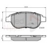 PEUGEOT 307 FRONT DISC PADS