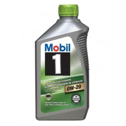 MOBIL 1 0W-20 ENGINE OIL QT