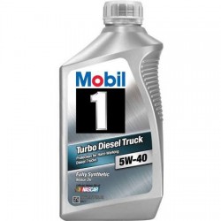 MOBIL 1 5W-40 TURBO OIL QT