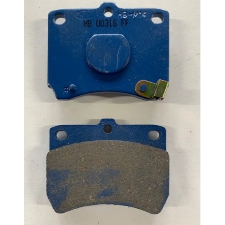 KIA PRIDE REAR DISC PADS