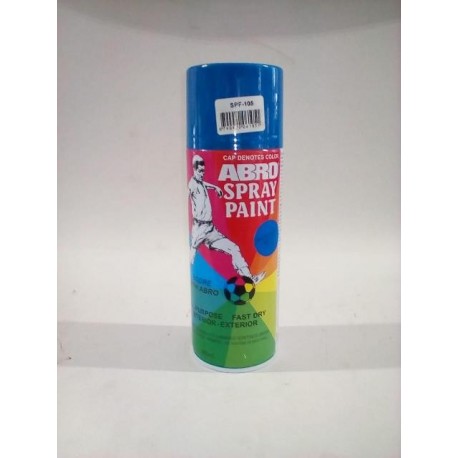 ABRO SPRAY PAINT BLUE FLUORESCENT 400 ML