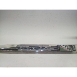 MOONS DOUBLE SPOILER STAINLESS CHROME PLATE 18" 450MM WIPER BLADE