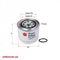 SAKURA FC-1018 TRITON SPORTERO FUEL FILTER