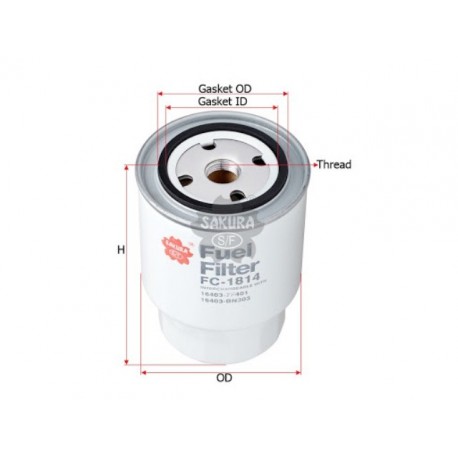 SAKURA FC-1814 FUEL FILTER