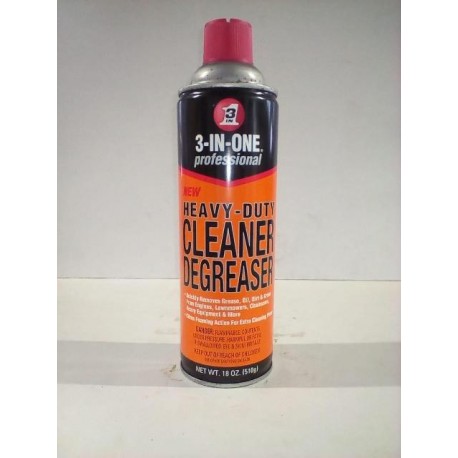 3-IN-ONE PROFESSIONAL HEAVY DUTY CLEANER DEGREASER 18 OZ
