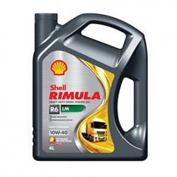 SHELL 10W-40 RIMULA R6 HD DIESEL ENGINE OIL 4L