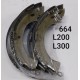 MITSUBISHI L200 PAJERO BRAKE SHOES