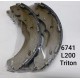 BRAKE SHOES MITSUBISHI TRITON SPORTERO