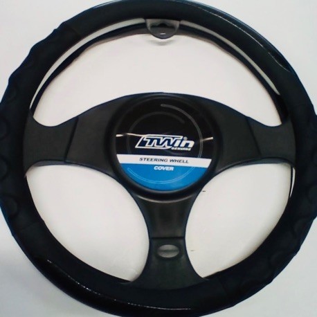 STEERING WHEEL COVERS BLACK