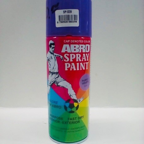 ABRO SPRAY PAINT PURPLE 400 ML