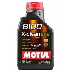MOTUL 8100 X-CLEAN FE 5W30 100% SYNTHETIC ENGINE OIL QUART