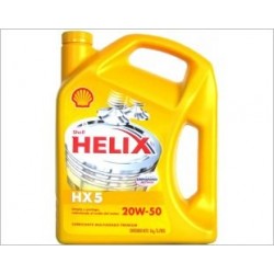 SHELL 20W-50 HELIX HX5 ENGINE OIL 4L GALLON