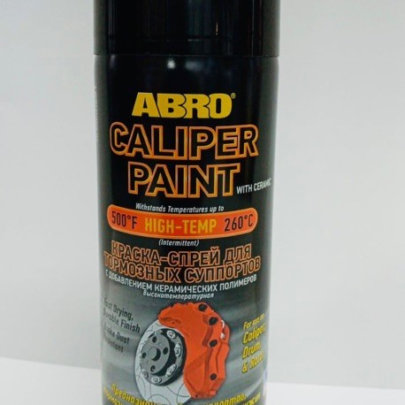 ABRO SPRAY PAINT RED FOR CALIPER & ENGINE HI-TEMP