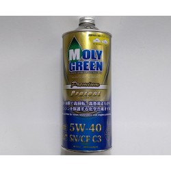 MOLYGREEN 5W-40 PREMIUM PROTECT ENGINE OIL 1L