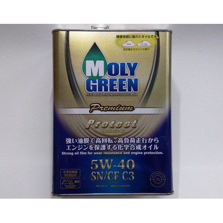 MOLYGREEN 5W-30 CLEAN DIESEL ENGINE OIL 5L