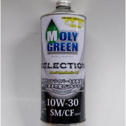 MOLYGREEN 10W-30 SELECTION ENGINE OIL 1L