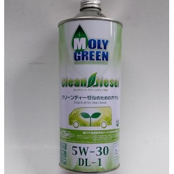 MOLYGREEN 5W-30 CLEAN DIESEL ENGINE OIL 1L