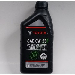 TOYOTA 0W-20 ENGINE OIL QT