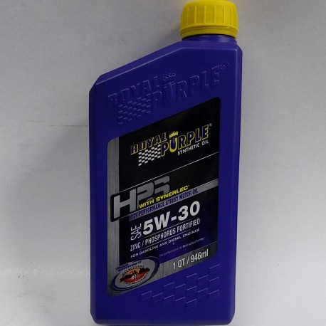 ROYAL PURPLE 5W30 ENGINE OIL QUART