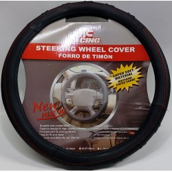 STEERING WHEEL COVER RED THREAD