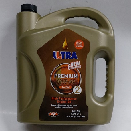 NP ULTRA PREMIUM 20W50 (2) HIGH PERFORMANCE GAS ENGINE OIL GALLON