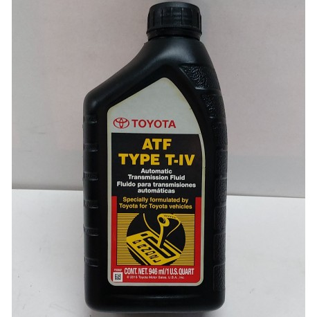 TOYOTA T-IV  TRANSMISSION FLUID QT